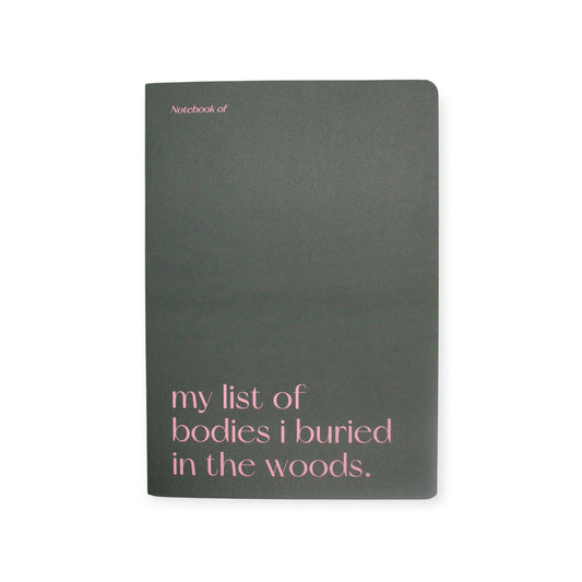 Notitieboekje Bodies I Buried