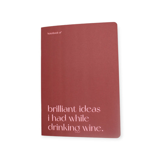 Notitieboekje Brilliant Wine