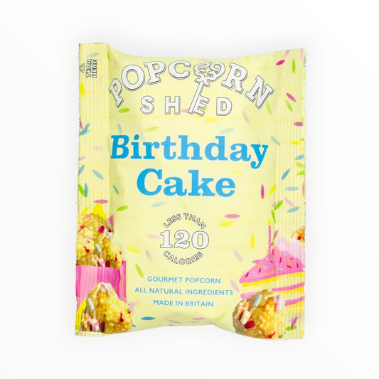 Popcorn Birthday cake